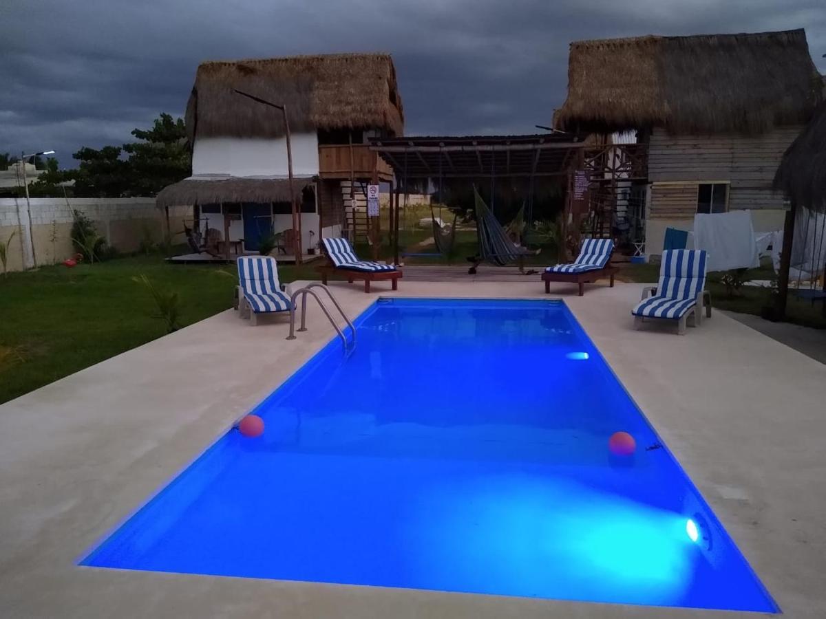 Camping Y Cabanas Chelem Εξωτερικό φωτογραφία